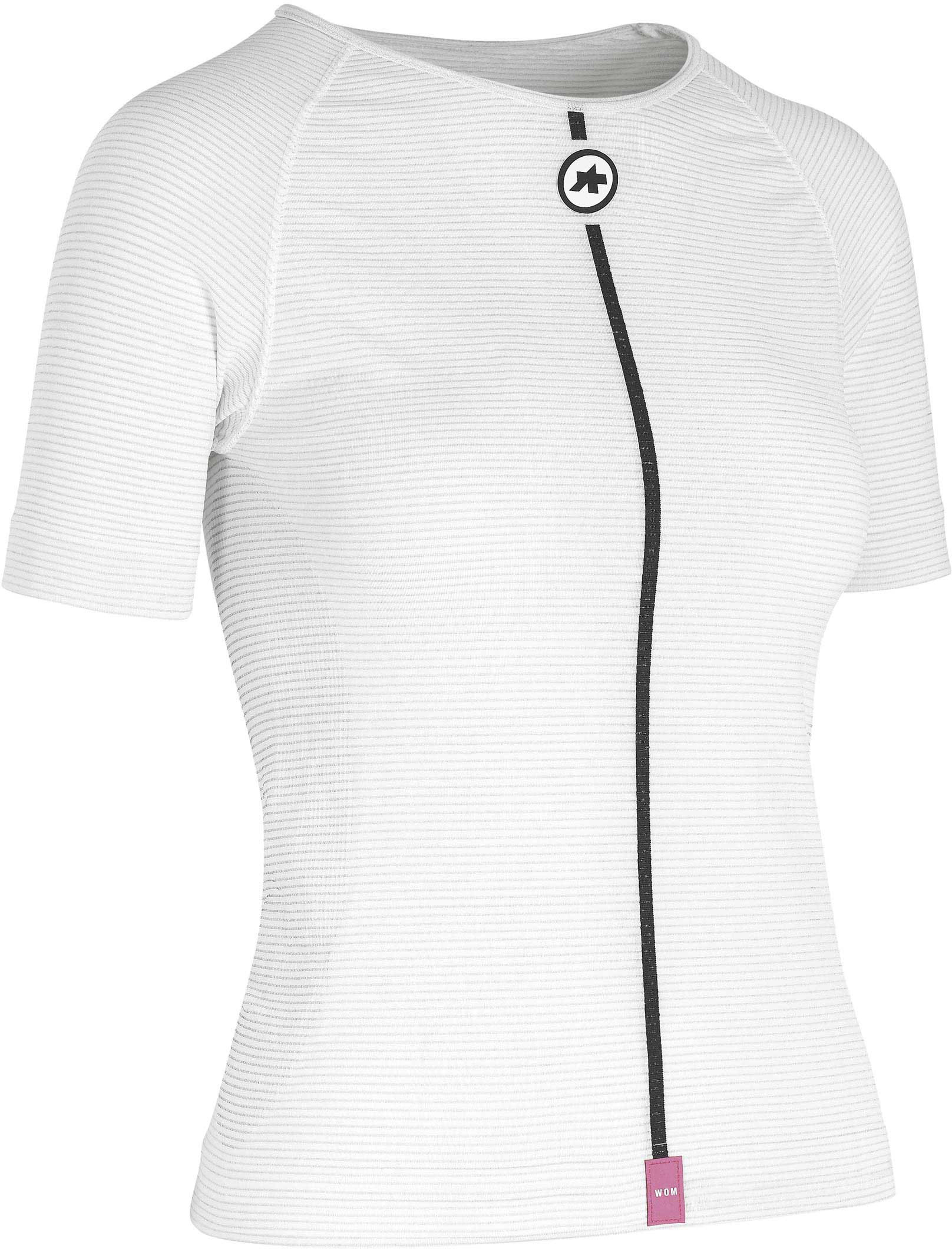 Assos Assosoires Women’S Summer Ss - Kortærmet - Skin Layer - Hvid Beklædning > Cykeltøj Til Kvinder